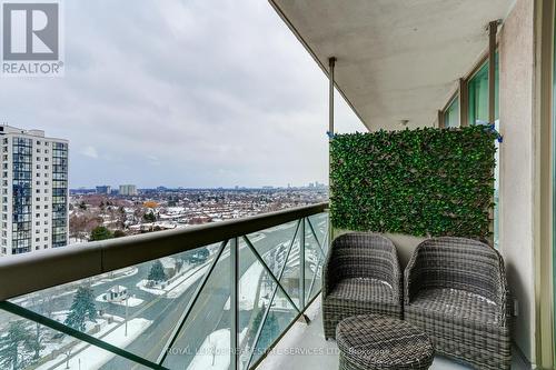 1106 - 1359 Rathburn Road, Mississauga, ON - Outdoor With Balcony With View With Exterior