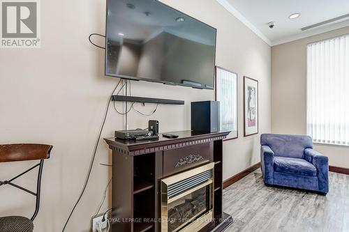 1106 - 1359 Rathburn Road, Mississauga, ON - Indoor With Fireplace
