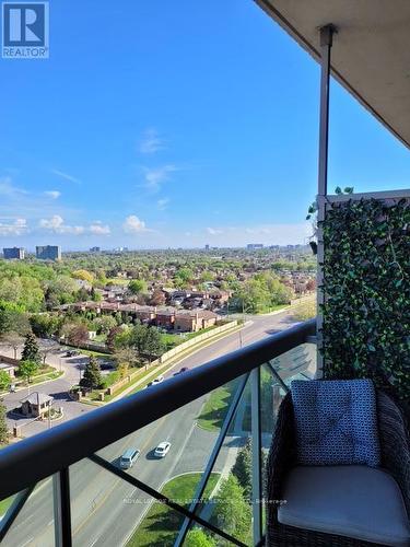 1106 - 1359 Rathburn Road, Mississauga, ON - Outdoor With Balcony With View