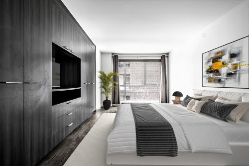 Chambre à coucher principale - 312-905 Av. Plymouth, Mont-Royal, QC - Indoor Photo Showing Bedroom