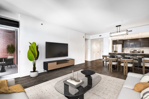 Salon - 312-905 Av. Plymouth, Mont-Royal, QC - Indoor Photo Showing Living Room