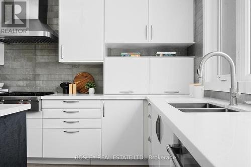 23 White Birch Road, Toronto, ON - Indoor Photo Showing Kitchen With Double Sink