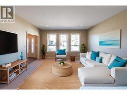 Living room digitally staged - 