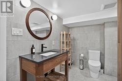 Lower level renovated bathroom - 