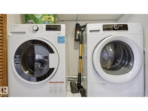 8911 83 Av Nw, Edmonton, AB - Indoor Photo Showing Laundry Room