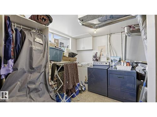 8911 83 Av Nw, Edmonton, AB - Indoor Photo Showing Laundry Room
