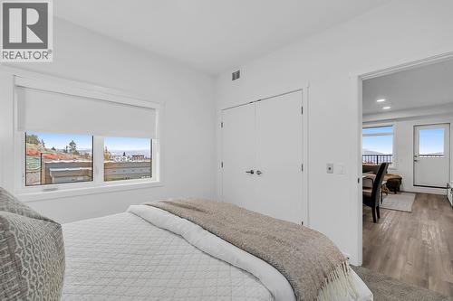 photos are of our showhome - 1057 Frost Road Unit# 317, Kelowna, BC - Indoor Photo Showing Bedroom