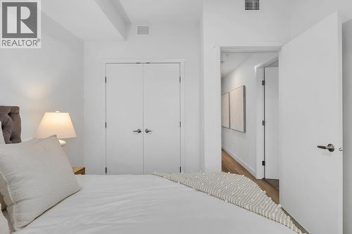 photos are of our showhome - 1057 Frost Road Unit# 317, Kelowna, BC - Indoor Photo Showing Bedroom