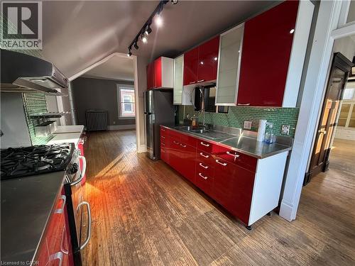 288 Frederick Street, Kitchener, ON - Indoor Photo Showing Kitchen With Double Sink