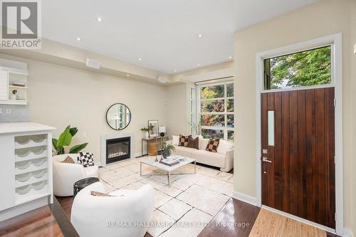 29B Beechwood Drive, Toronto, ON - Indoor Photo Showing Living Room With Fireplace