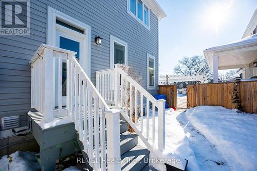Back door off the kitchen. - 1 Princeton Common Street, St. Catharines (Lakeport), ON 