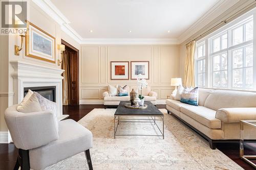 290 Russell Hill Road, Toronto, ON - Indoor Photo Showing Living Room With Fireplace