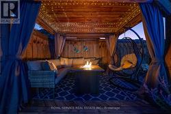 Private Covered Gazebo for lounging - 