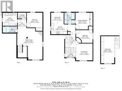 Floor plans of all floors including Loft - 
