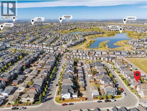 103 Masters Heights Se, Calgary, AB - Outdoor With Body Of Water With View