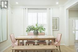 Space for additional dining room seating - 