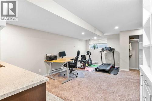 50 Legacy Glen Common Se, Calgary, AB - Indoor Photo Showing Gym Room