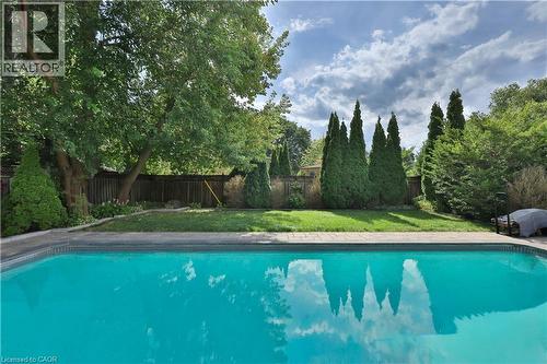 886 Whitney Drive, Mississauga, ON - Outdoor With In Ground Pool With Backyard