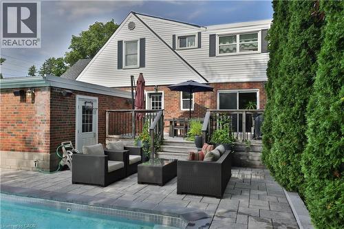 886 Whitney Drive, Mississauga, ON - Outdoor With In Ground Pool With Deck Patio Veranda With Exterior