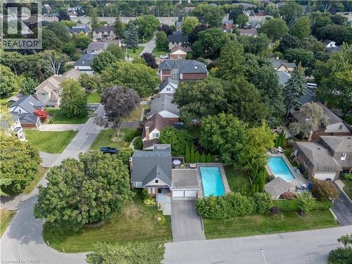 886 Whitney Drive, Mississauga, ON - Outdoor With In Ground Pool With View