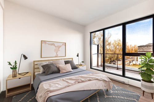 Chambre à coucher principale - 302-900 Rue André-Prévost, Montréal (Verdun/Île-Des-Soeurs), QC - Indoor Photo Showing Bedroom