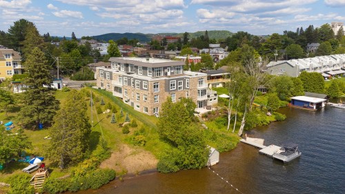 Vue d'ensemble - 11-20 Rue Larocque O., Sainte-Agathe-Des-Monts, QC - Outdoor With Body Of Water With View