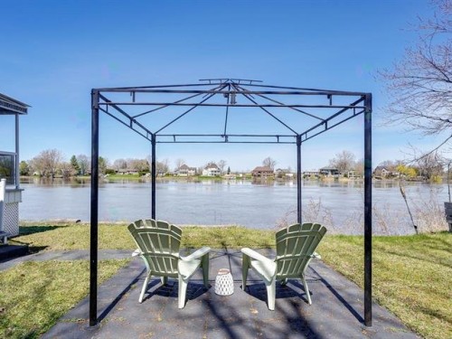 Extérieur - 5 Rue Île-Mathieu, Laval (Saint-François), QC - Outdoor With Body Of Water With View