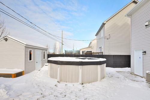 Piscine - 9 Rue Cloutier, Saint-Constant, QC - Outdoor With Above Ground Pool With Exterior