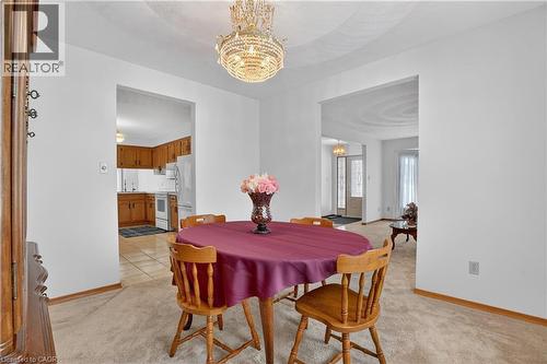 49 Century Hill Drive, Kitchener, ON - Indoor Photo Showing Dining Room
