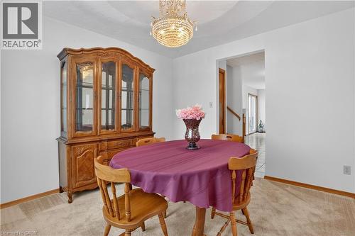 49 Century Hill Drive, Kitchener, ON - Indoor Photo Showing Dining Room