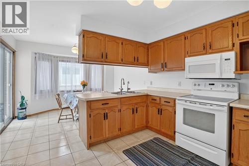 49 Century Hill Drive, Kitchener, ON - Indoor Photo Showing Kitchen With Double Sink