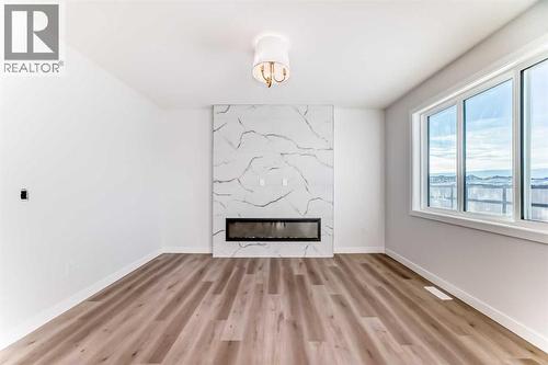 19 Lavelle Close, Red Deer, AB - Indoor With Fireplace