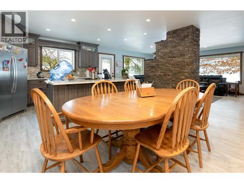 414 Mallory Road, Enderby, BC - Indoor Photo Showing Dining Room