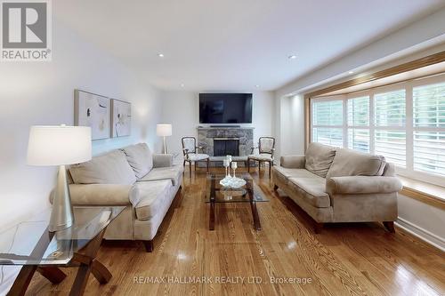 2 Butterfield Drive, Toronto, ON - Indoor Photo Showing Living Room With Fireplace