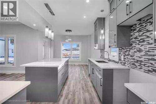 707 Nazarali Union, Saskatoon, SK - Indoor Photo Showing Kitchen With Double Sink With Upgraded Kitchen