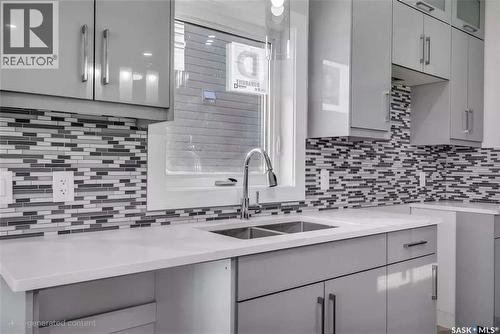 707 Nazarali Union, Saskatoon, SK - Indoor Photo Showing Kitchen With Double Sink With Upgraded Kitchen