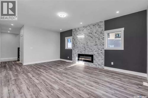 707 Nazarali Union, Saskatoon, SK - Indoor With Fireplace