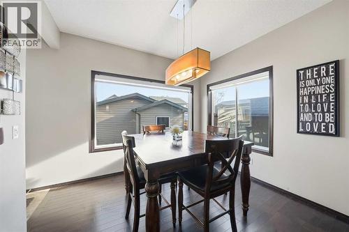 65 Elgin Meadows Circle Se, Calgary, AB - Indoor Photo Showing Dining Room