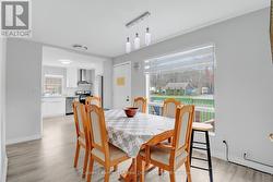 Dining room off of the kitchen, walkout to deck. - 