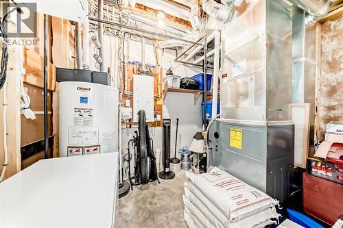 217 Masters Road Se, Calgary, AB - Indoor Photo Showing Basement