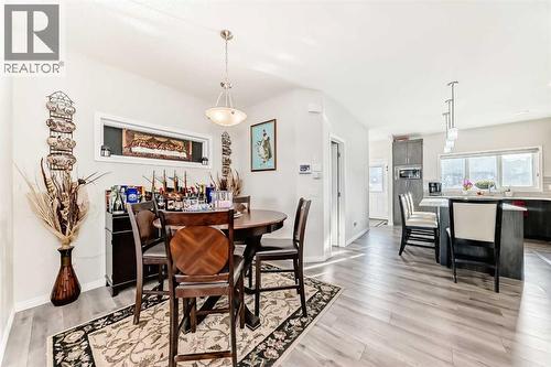 217 Masters Road Se, Calgary, AB - Indoor Photo Showing Dining Room