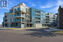 Digitally Altered - 10 Concord Place Unit# 205, Grimsby, ON  - Outdoor With Balcony 