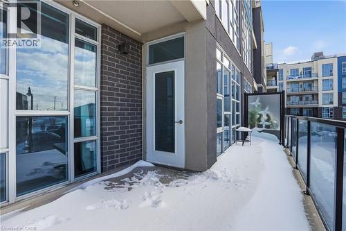 10 Concord Place Unit# 205, Grimsby, ON - Outdoor With Balcony With Exterior