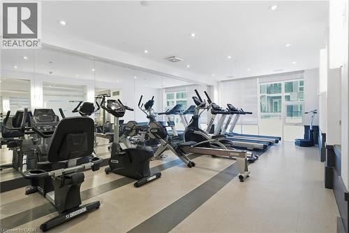 10 Concord Place Unit# 205, Grimsby, ON - Indoor Photo Showing Gym Room