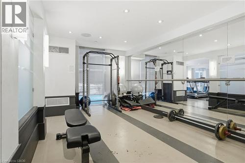 10 Concord Place Unit# 205, Grimsby, ON - Indoor Photo Showing Gym Room