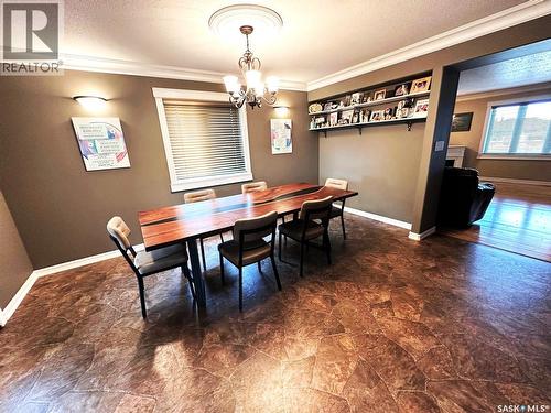 501 Silver Place, Hudson Bay, SK - Indoor Photo Showing Dining Room