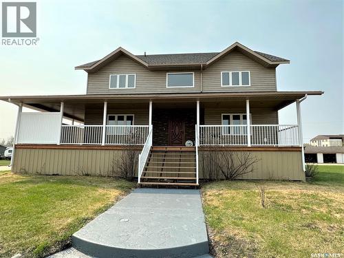 501 Silver Place, Hudson Bay, SK - Outdoor With Deck Patio Veranda