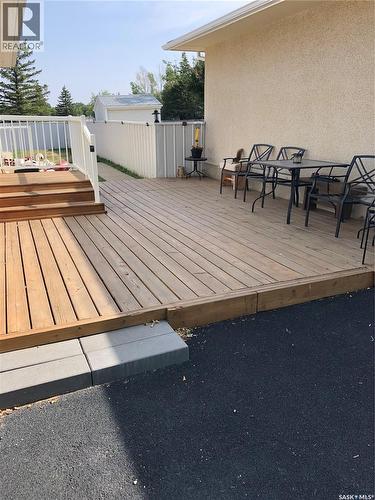 318 Forsyth Crescent, Regina, SK - Outdoor With Deck Patio Veranda