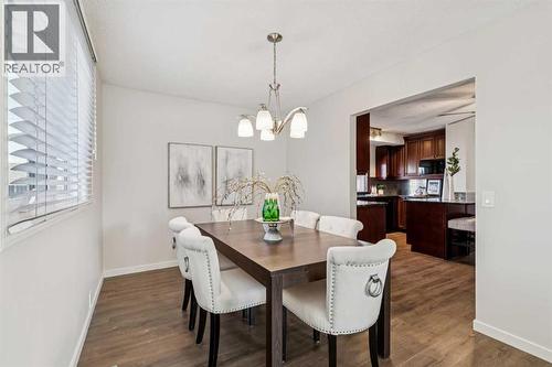 195 Lake Adams Crescent Se, Calgary, AB - Indoor Photo Showing Dining Room