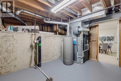195 Lake Adams Crescent Se, Calgary, AB - Indoor Photo Showing Basement